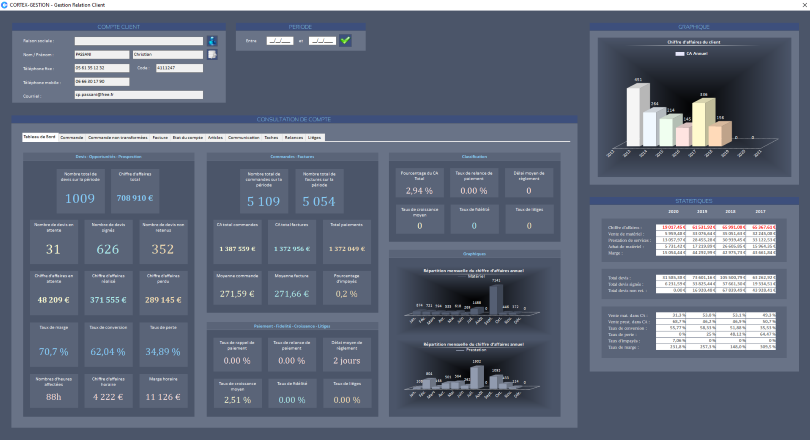 Cortex-Gestion - Logiciel de gestion d'entreprise pour les TPE - PME